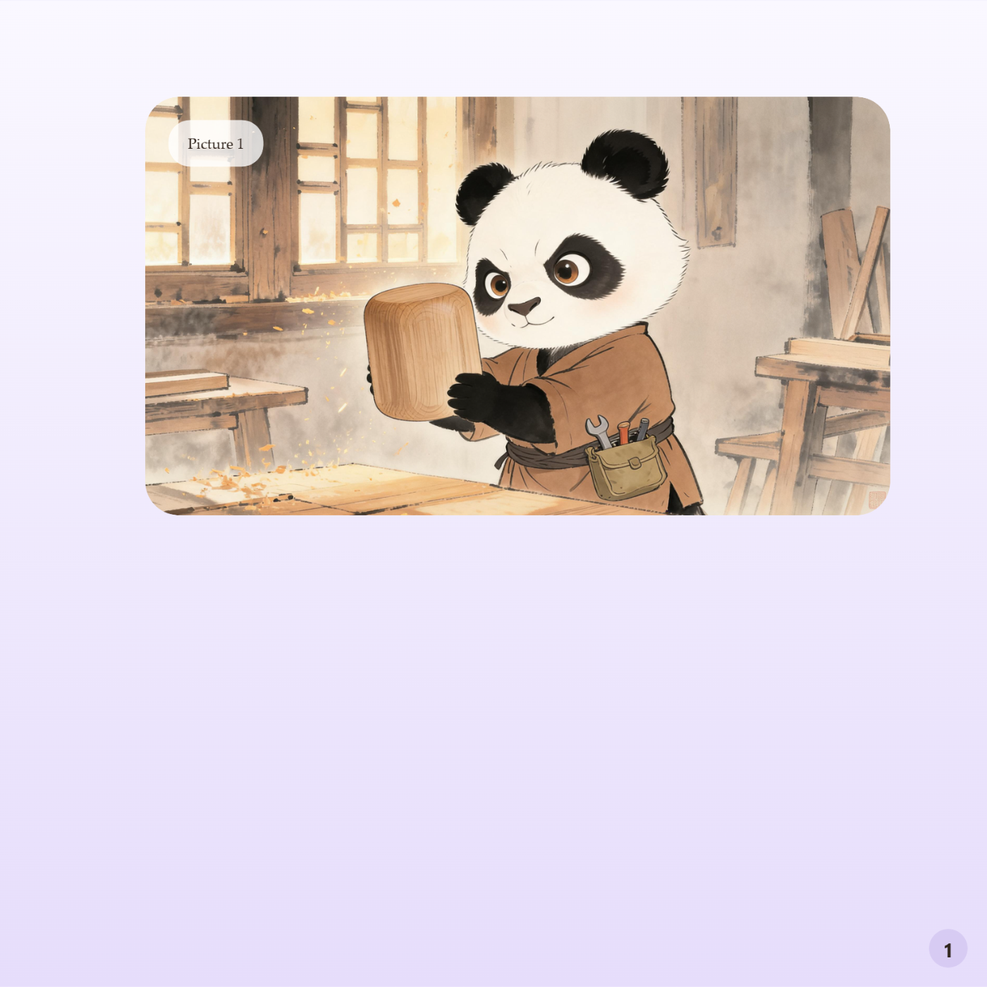 Chinese Classic Story Series:Mozi the Panda Builds a Wooden Bird - 图 3