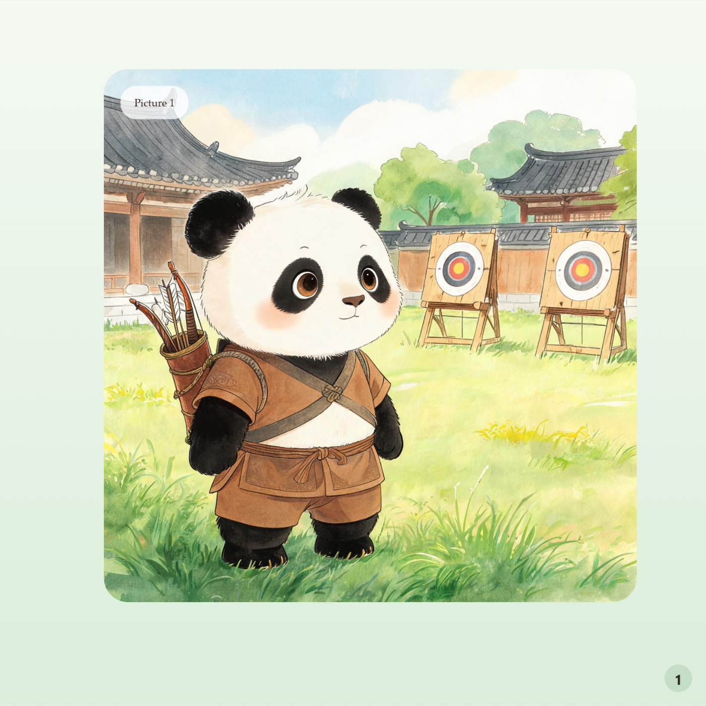 Chinese Classic Story Series:Panda Jichang Learns Archery - 图 3