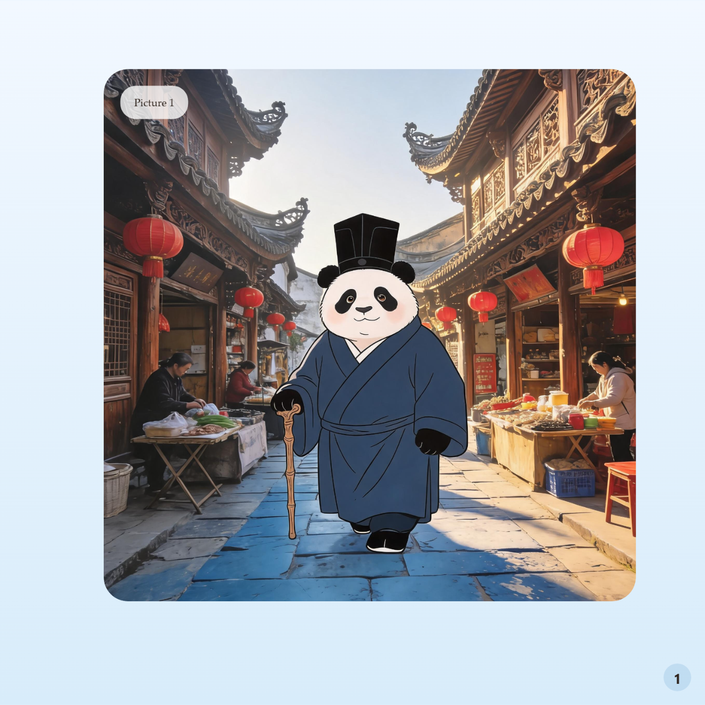 Chinese Classic Story Series:Panda Mozi Watches Silk Dyeing - 图 3