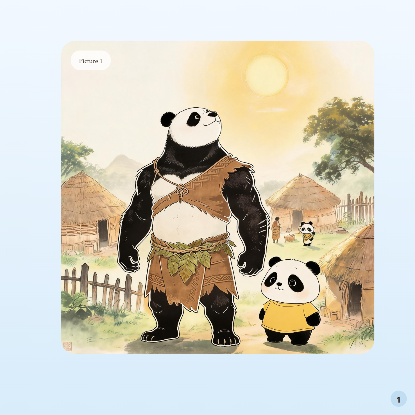 Chinese Classic Story Series:Panda Kuafu Chases the Sun - 图 3