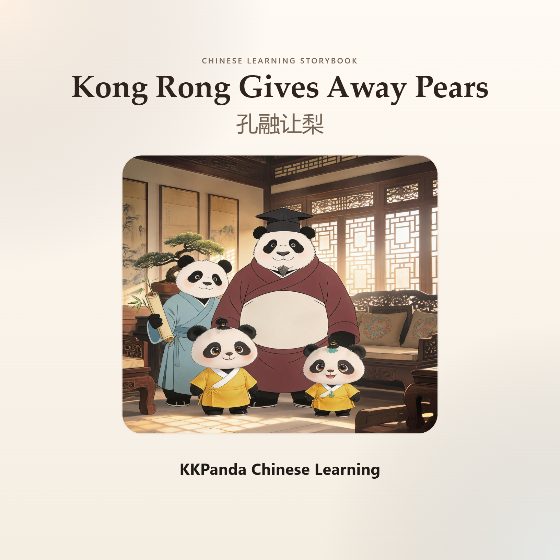 Chinese Classic Story Series:Kong Rong Gives Away Pears - 图 1